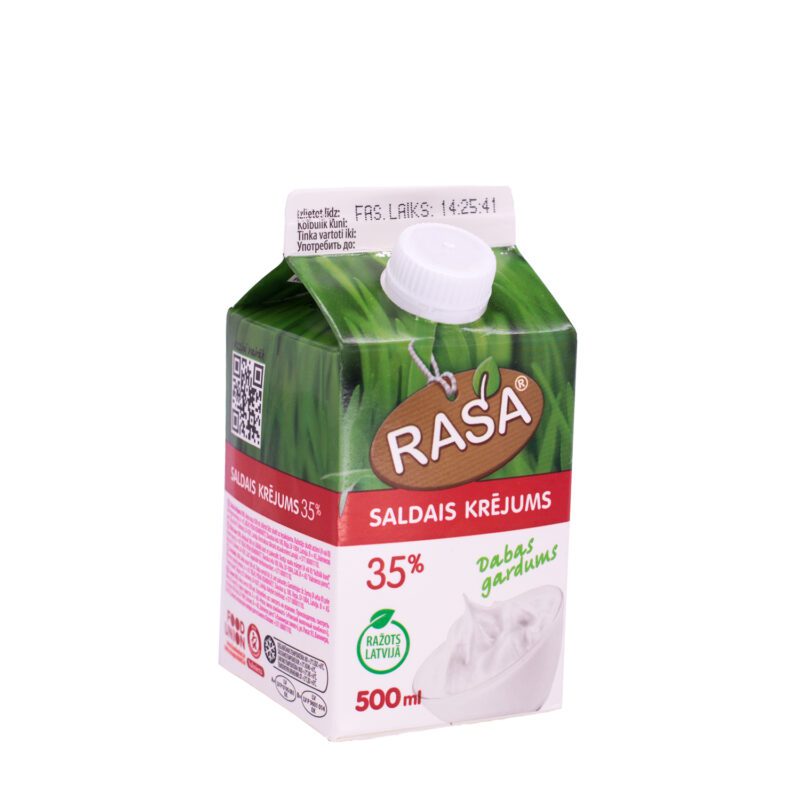 Saldais krējums "Rasa" 35% 500ml