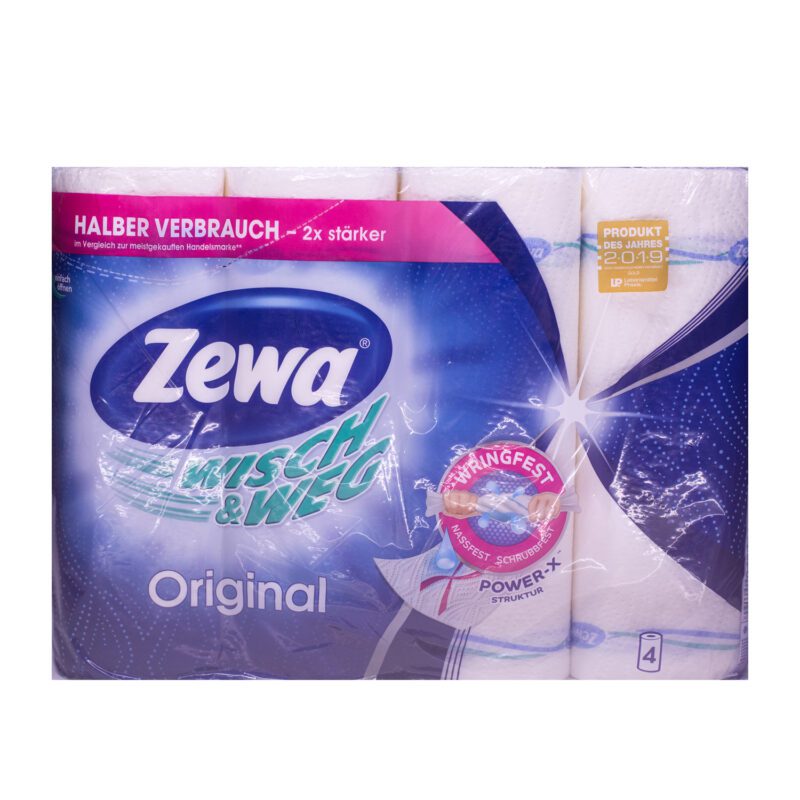 Virtuves dvieļi "Zewa Original" 4 gab